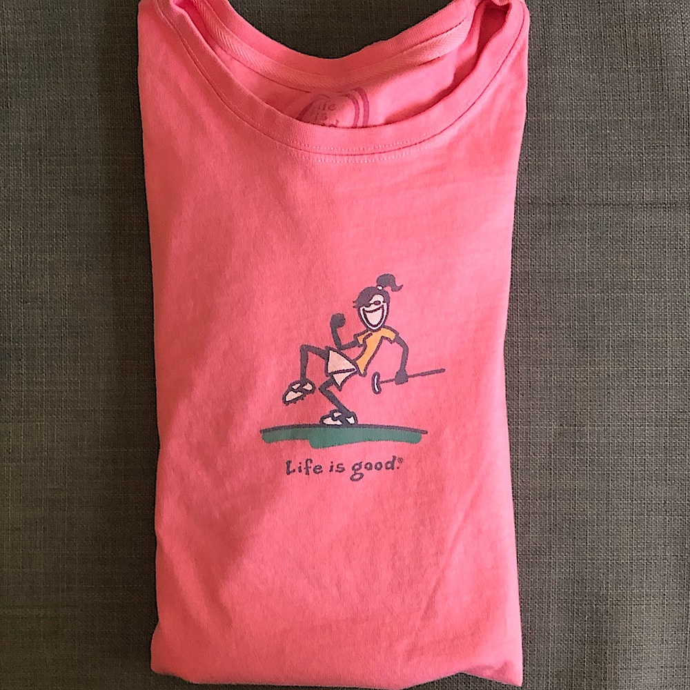 Life Is Good Women's Relaxed Fit Golf T-Shirt